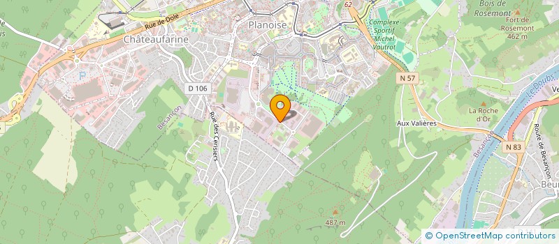 localisation de l'entreprise AVENIR RENOVATION à BESANCON
