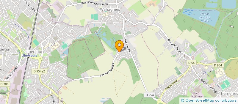 localisation de l'entreprise AVENIR RENOVATION SERVICES  WAHAGNIES