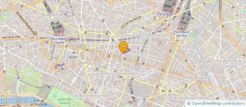 localisation de l'entreprise AVENIR RESTAURATION  PARIS