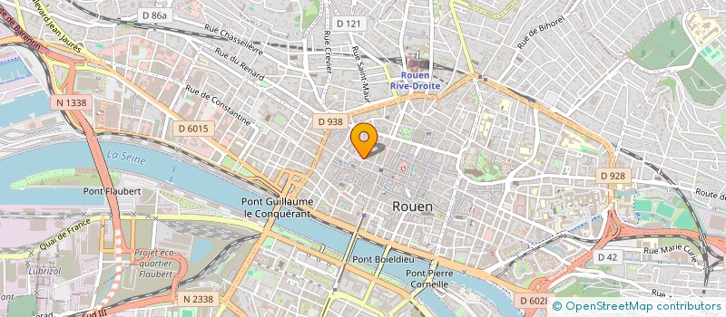 localisation de l'entreprise AVENIR RESTAURATION à ROUEN