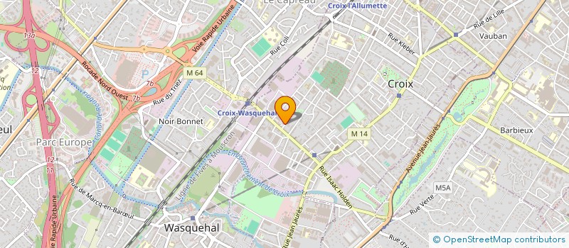 localisation de l'entreprise AVENIR RONCQ à CROIX
