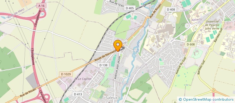 localisation de l'entreprise AVENIR ROUEN  SALOUEL