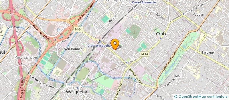 localisation de l'entreprise AVENIR SAINT AUBIN  CROIX