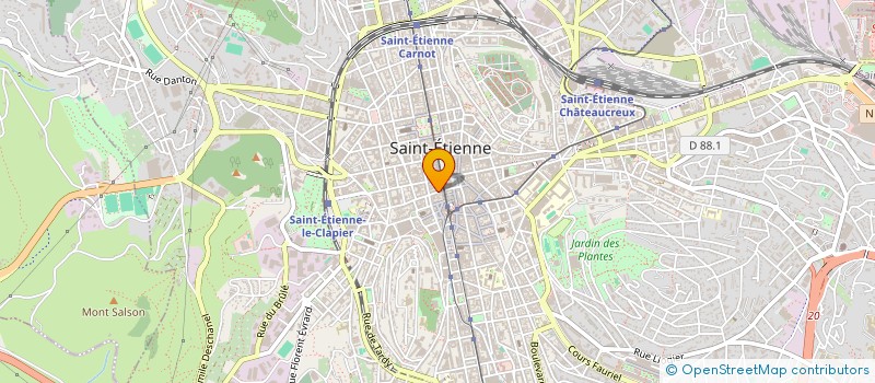localisation de l'entreprise AVENIR SANTE à SAINT-ETIENNE
