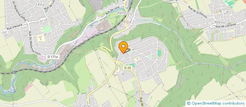 localisation de l'entreprise AVENIR SANTE  REHON