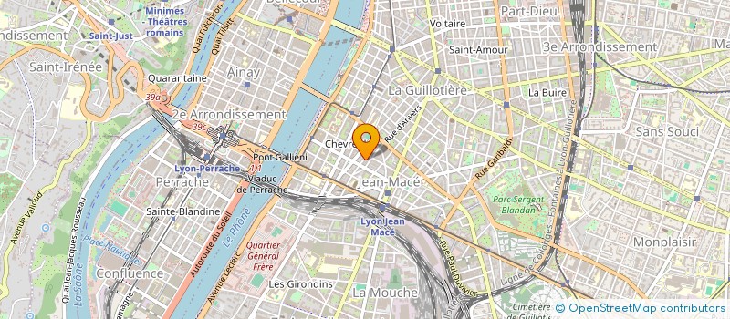 localisation de l'entreprise AVENIR SANTE FRANCE à LYON