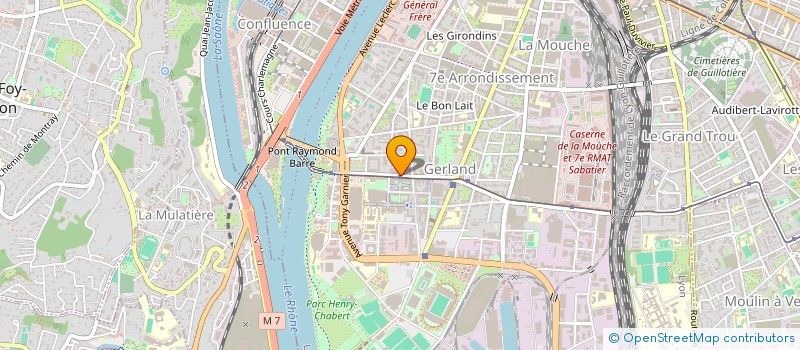 localisation de l'entreprise AVENIR SECOURS- SYNDICAT NATIONAL DE L ENCADREMENT DES SERVICES D INCENDIE ET DE SECOURS  LYON