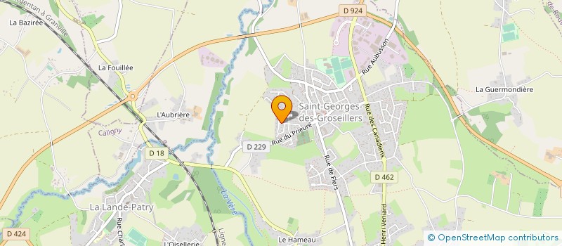 localisation de l'entreprise AVENIR SECRETARIAT à SAINT-GEORGES-DES-GROSEILLERS