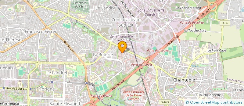 localisation de l'entreprise AVENIR SECURITE à RENNES