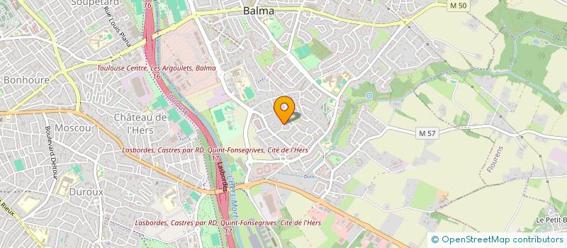 localisation de l'entreprise AVENIR SECURITE à BALMA