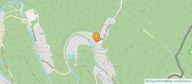 localisation de l'entreprise AVENIR SEMOY FOOTBALL CLUB  LES HAUTES-RIVIERES