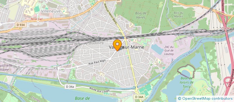 localisation de l'entreprise AVENIR SERVICES à VAIRES-SUR-MARNE