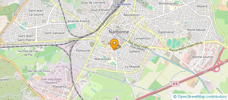 localisation de l'entreprise AVENIR SOL à NARBONNE