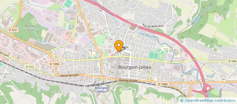 localisation de l'entreprise AVENIR SOLAIRE à BOURGOIN-JALLIEU