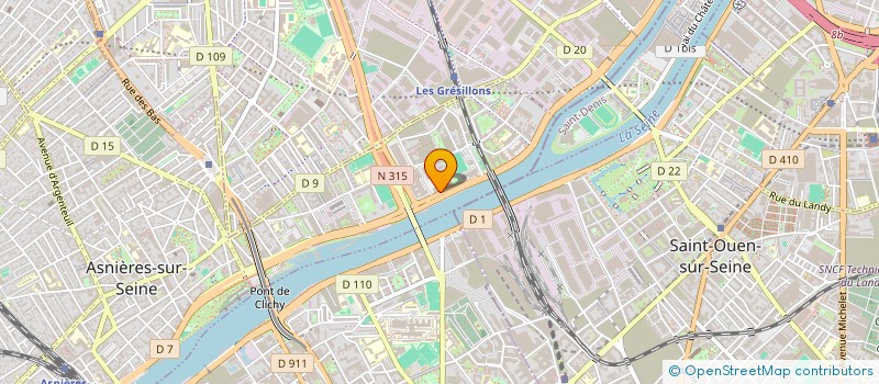localisation de l'entreprise AVENIR SOLUTIONS & CO à ASNIERES-SUR-SEINE