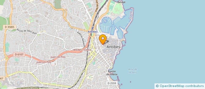 localisation de l'entreprise AVENIR SPORTIF OUVRIER ANTIBOIS AUDIOVIS à ANTIBES