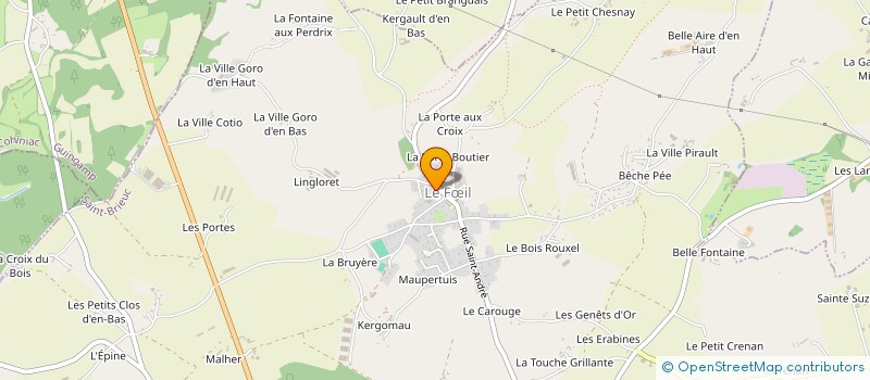 localisation de l'entreprise AVENIR SPORTIF PLAINE HAUTE  PLAINE-HAUTE