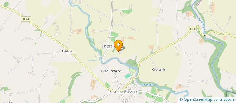 localisation de l'entreprise AVENIR SPORTIF ST MARS D EGRENNE à SAINT MARS D'EGRENNE