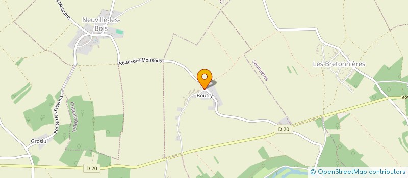 localisation de l'entreprise AVENIR SPORTIF THYMERAIS à CHATEAUNEUF-EN-THYMERAIS