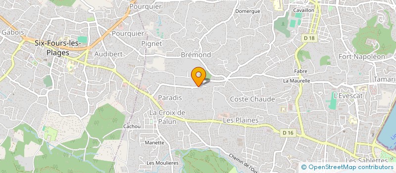 localisation de l'entreprise AVENIR SPORTIF TOUSEYNOIS  LA SEYNE-SUR-MER