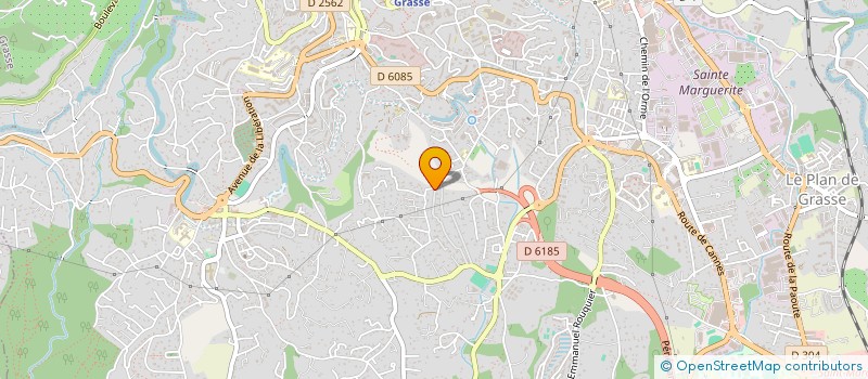 localisation de l'entreprise AVENIR TECHNOLOGIE SERVICE à GRASSE