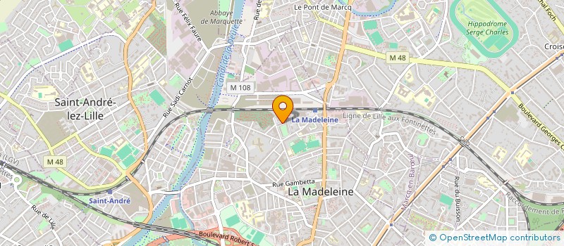 localisation de l'entreprise AVENIR TI A MASSEKA à LA MADELEINE