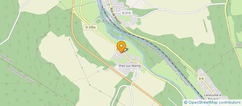 localisation de l'entreprise AVENIR TOURISTIQUE à FONTAINES-SUR-MARNE