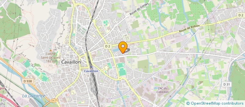 localisation de l'entreprise AVENIR TP à CAVAILLON
