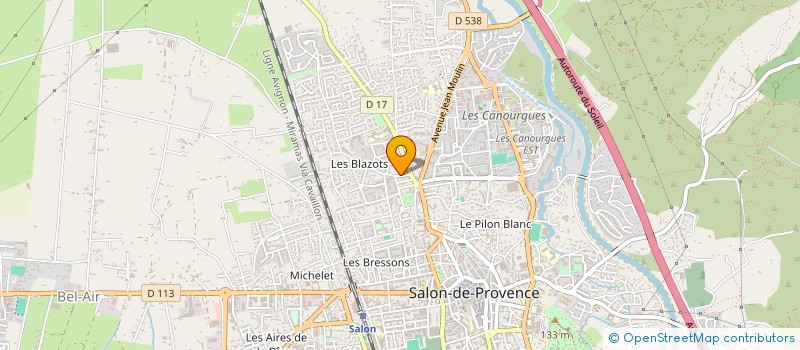 localisation de l'entreprise AVENIR TP à SALON-DE-PROVENCE