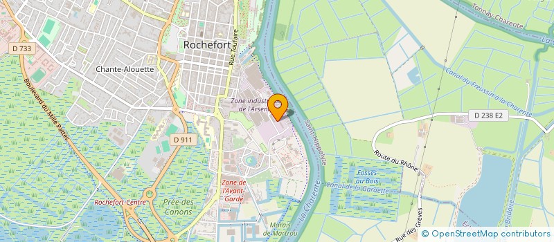 localisation de l'entreprise AVENIR TPE  SAINT-AGNANT