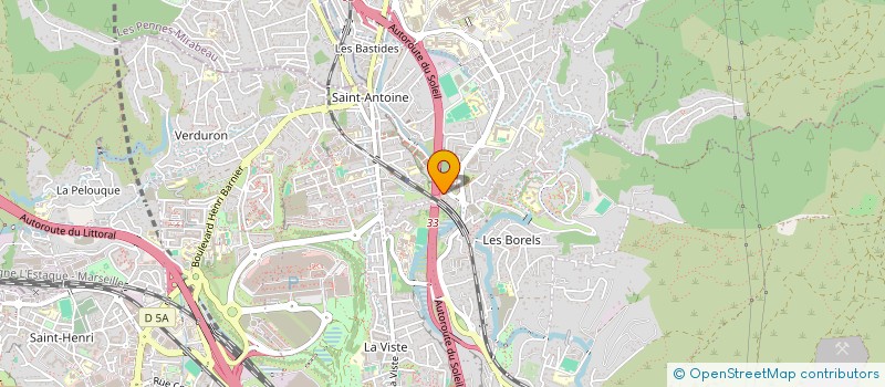 localisation de l'entreprise AVENIR TRANSPORT à MARSEILLE
