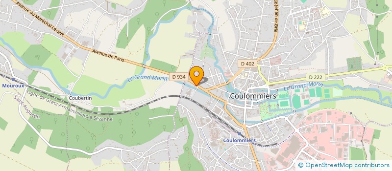 localisation de l'entreprise AVENIR TUNING à COULOMMIERS