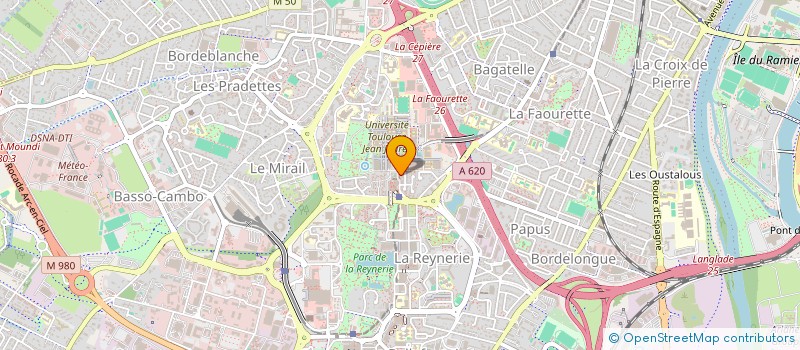 localisation de l'entreprise AVENIR-UNIVERSITE à TOULOUSE