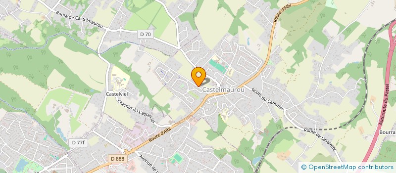 localisation de l'entreprise AVENIR VERT à CASTELMAUROU