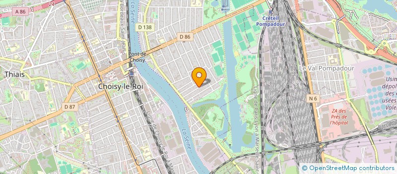 localisation de l'entreprise AVENIR VTC à CHOISY-LE-ROI