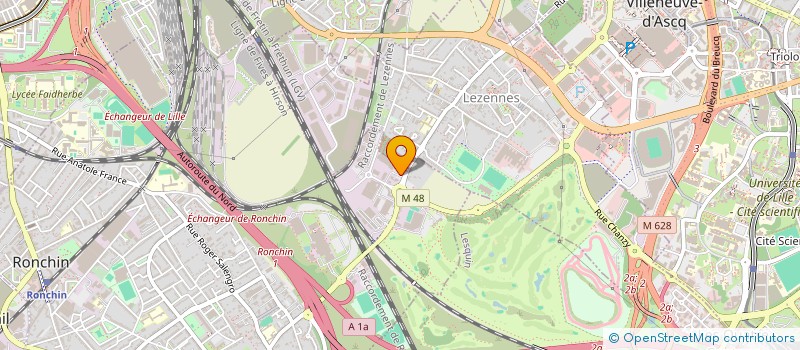 localisation de l'entreprise AVENIRS  RONCHIN