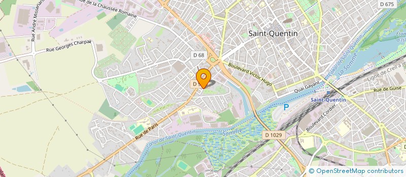 localisation de l'entreprise AVENIRS à SAINT-QUENTIN
