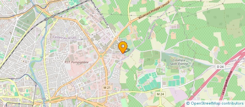 localisation de l'entreprise AVENIRS à CASTELNAU-LE-LEZ