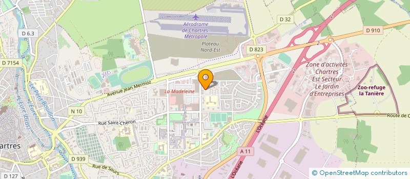 localisation de l'entreprise AVENIRS DIVERS CHARTRAINS à CHARTRES