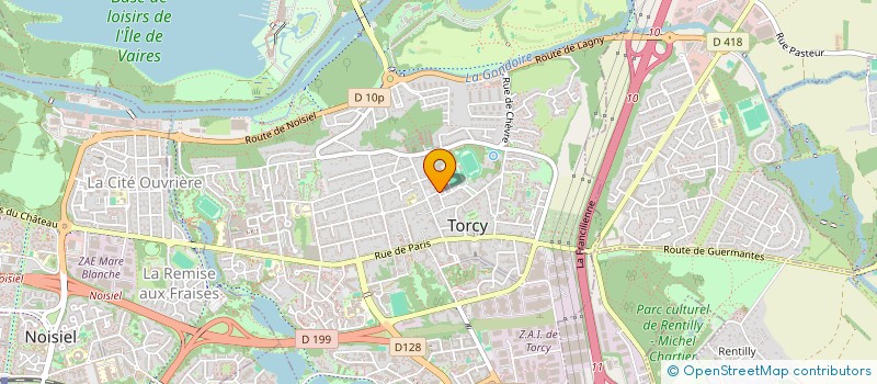 localisation de l'entreprise AVENIRUNIS  TORCY