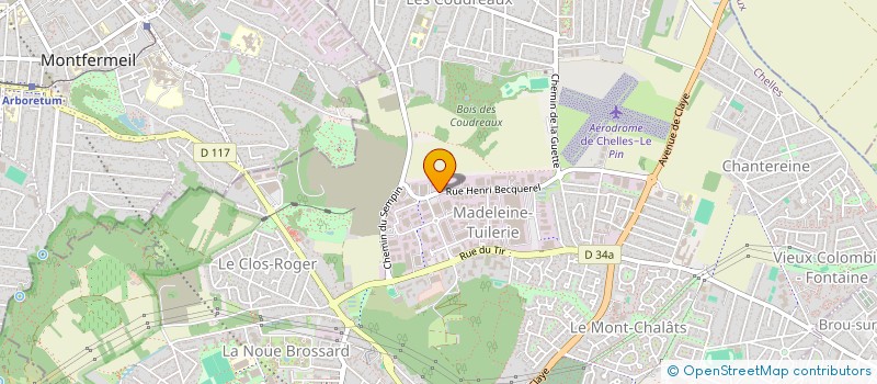 localisation de l'entreprise AVENIS  MONTEVRAIN