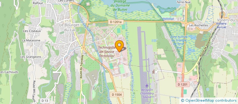 localisation de l'entreprise AVENISENSE  LE BOURGET-DU-LAC