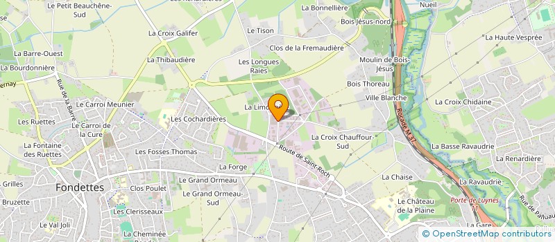 localisation de l'entreprise AVENSO à FONDETTES