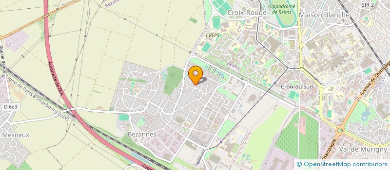 localisation de l'entreprise AVENSYS CONSEILS  BEZANNES