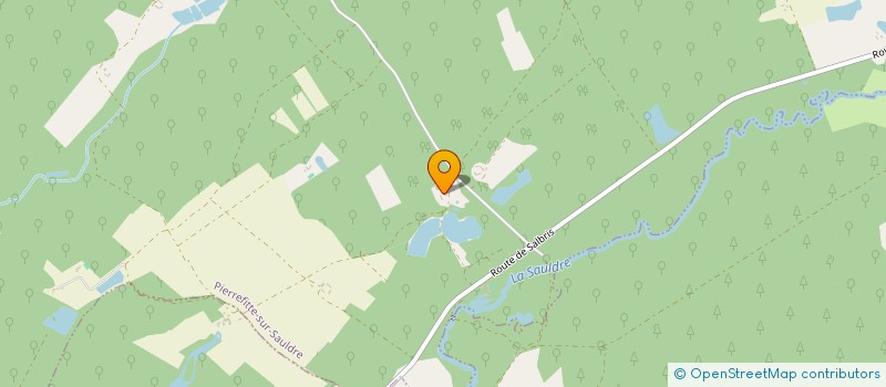 localisation de l'entreprise AVENT GARDES  PIERREFITTE SUR SAULDRE