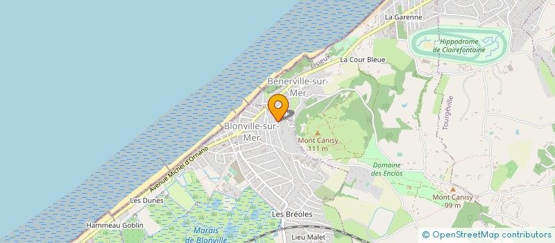 localisation de l'entreprise AVENTADORE  BLONVILLE-SUR-MER