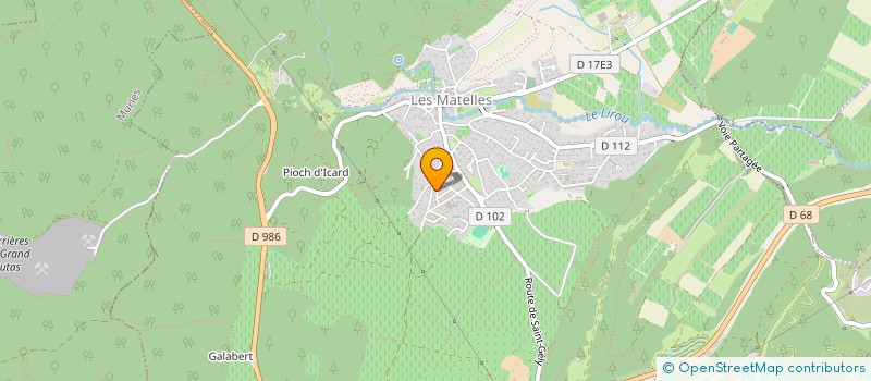 localisation de l'entreprise AVENTBIRTHDAY  LES MATELLES