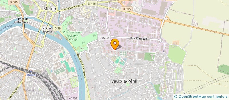 localisation de l'entreprise AVENTCIS à VAUX-LE-PENIL