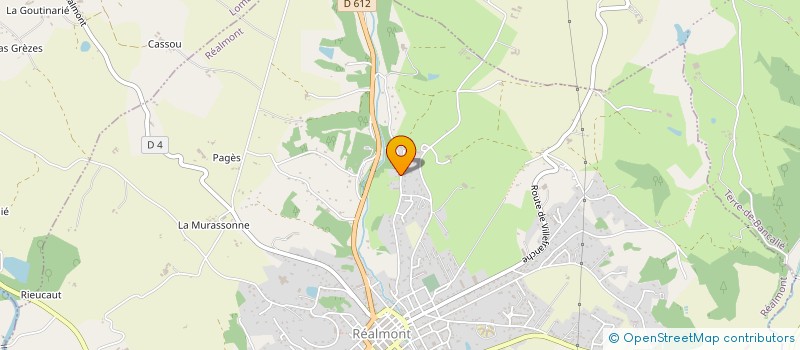 localisation de l'entreprise AVENTEC  REALMONT