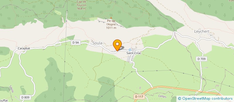 localisation de l'entreprise AVENTI à SOULA